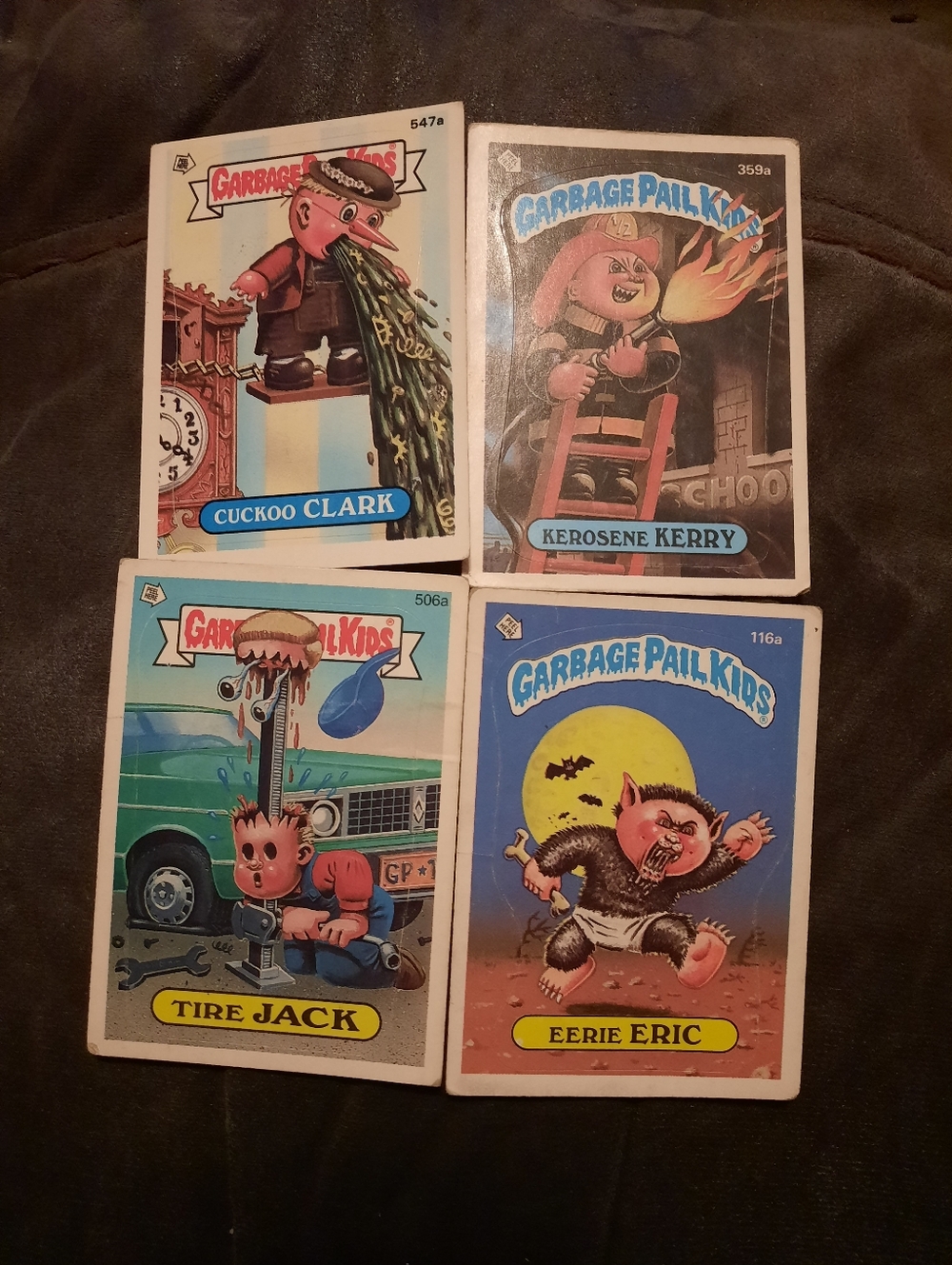 Collector Card Set - Garbage Pail Kids